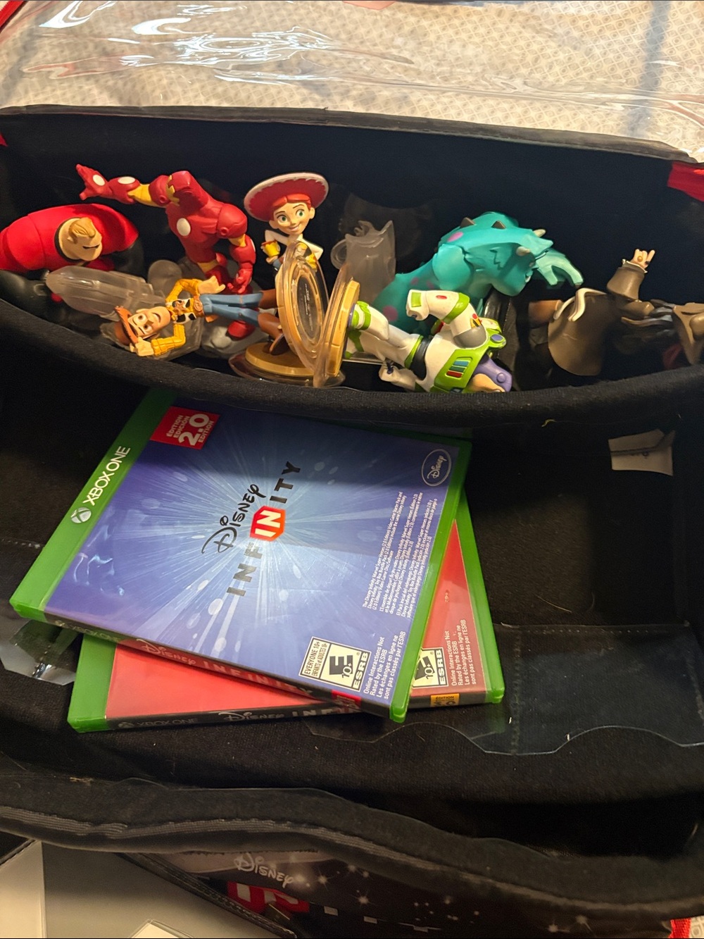 Disney Infinity lot with bag